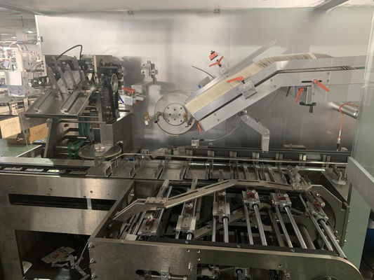Plc-Medizin Kartonierungslinie griff Tür-ununterbrochene Kartonierungsmaschine ineinander