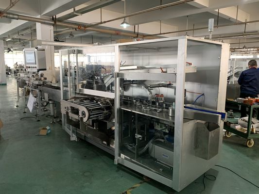 120 teile/min Pharmazeutische Kartoniermaschine 4-fache Rohrkartoniermaschine