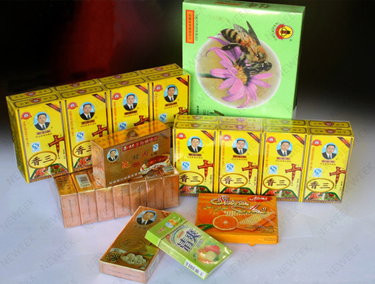 Drei-dimensionale transparente OPP-Film-Notizpapier Zellophan Seife Verpackung Verpackung Versiegelungsmaschine