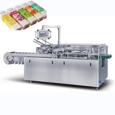Automatische Lebensmittel-Keks-Snackbox-Kartoniermaschine Box-Verpackungsmaschine