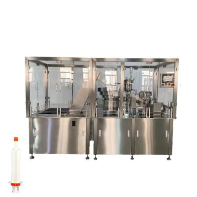 Volumetrische Spritzefüllmaschine für Salben und Viskose Flüssigkeit