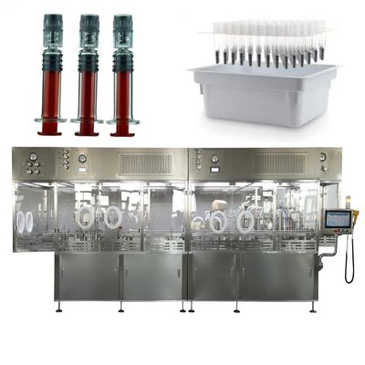 Pre-Filled Glass Syringe Machine, Filling and Vacuum Stoppering Application