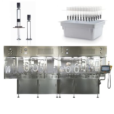 Automatische aseptische Vakuum-Abfüllmaschine für flüssige pharmazeutische Fertigspritzen