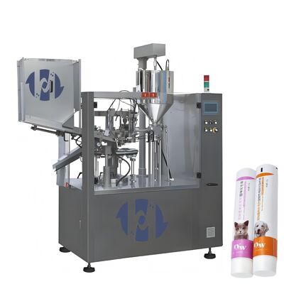 Automatische Salbe Gel Zahnpasta Gesichtsreiniger Kosmetische Kunststoffröhre Füll- und Versiegelungsmaschine