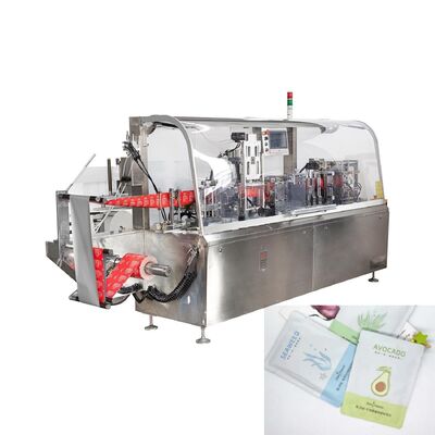 Automatische Einblatt-Wet Tissue-Verpackungsmaschine 3/4 Seitenversiegelungsbeutel-Verpackungsmaschine für Hotels